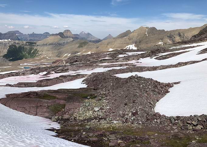 Sperry Glacier Moraines
