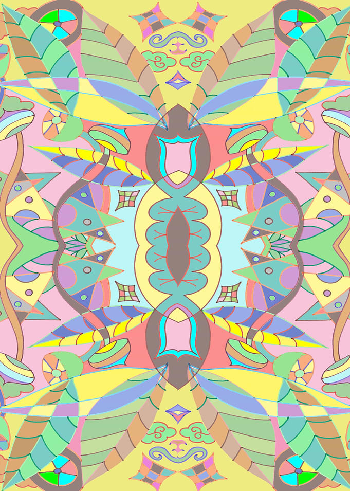 Forest flowers Abstract