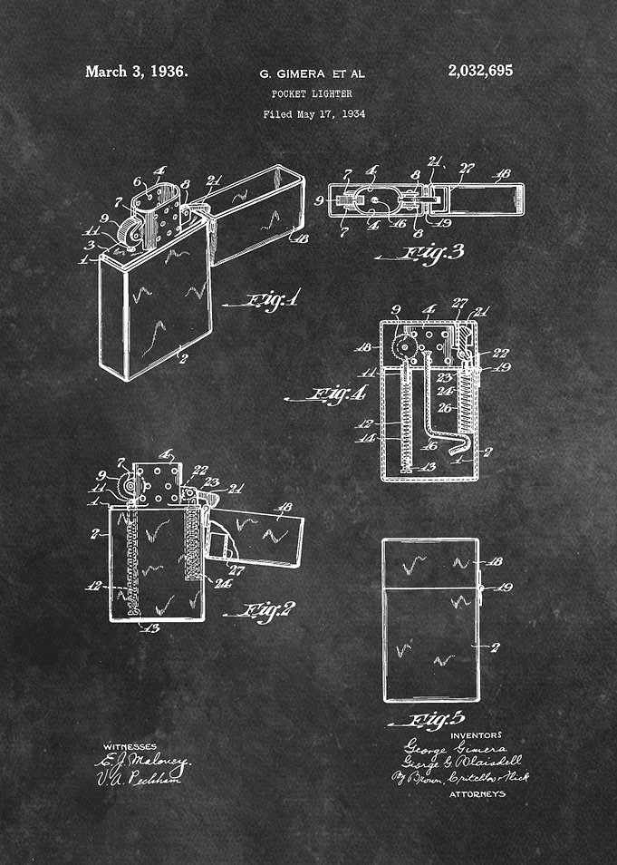 patent art Gimera Pocket L