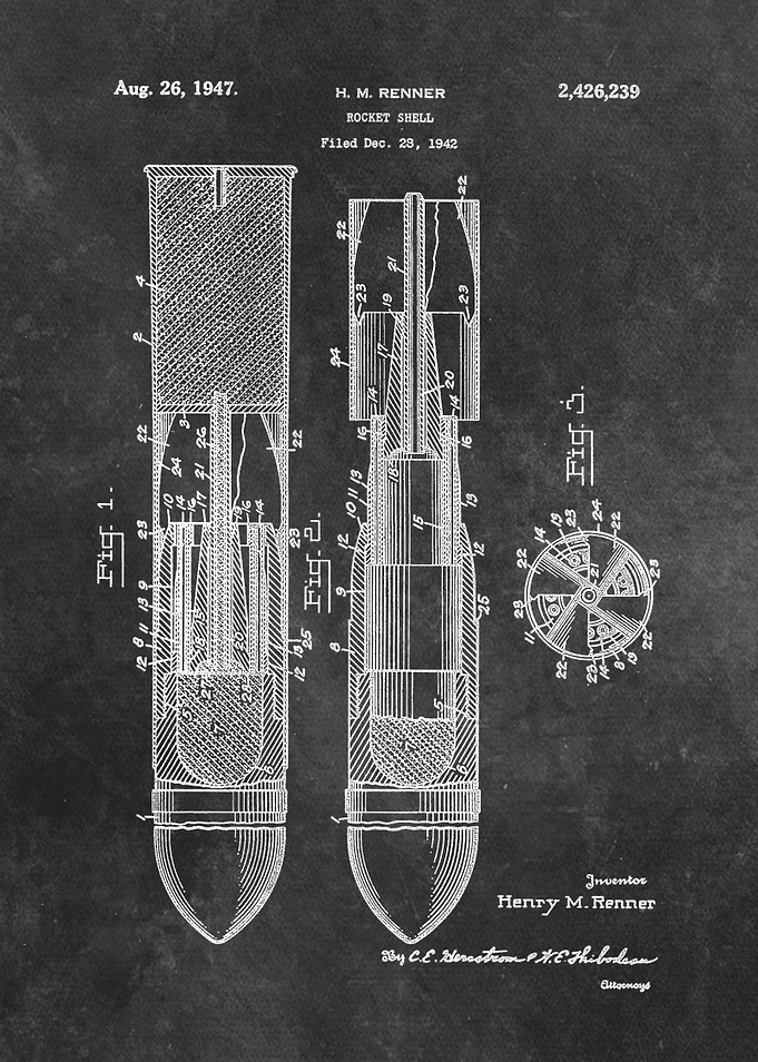 patent art Renner Rocket s