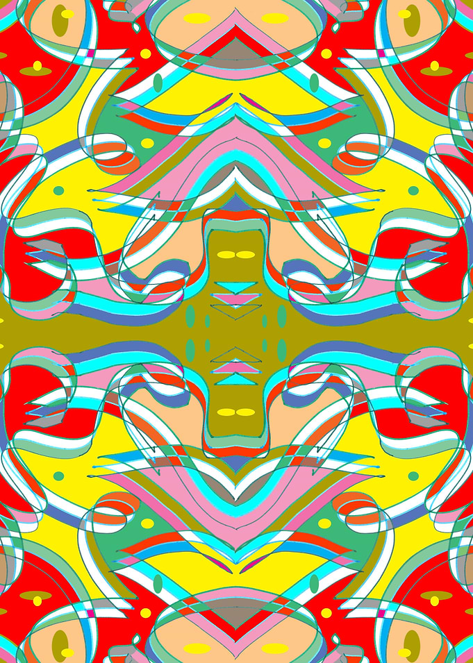 Spaceship Abstract