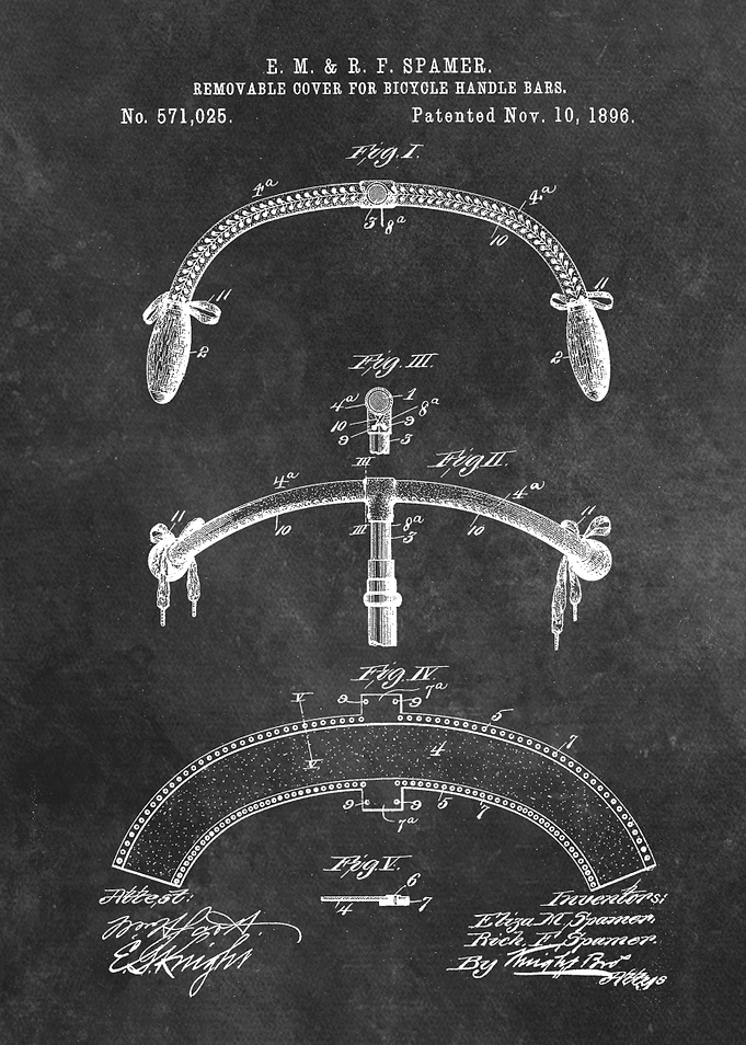 patent art Spamer 1896 Rem