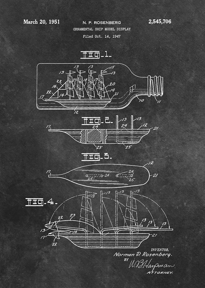 patent art Rosenberg 1951