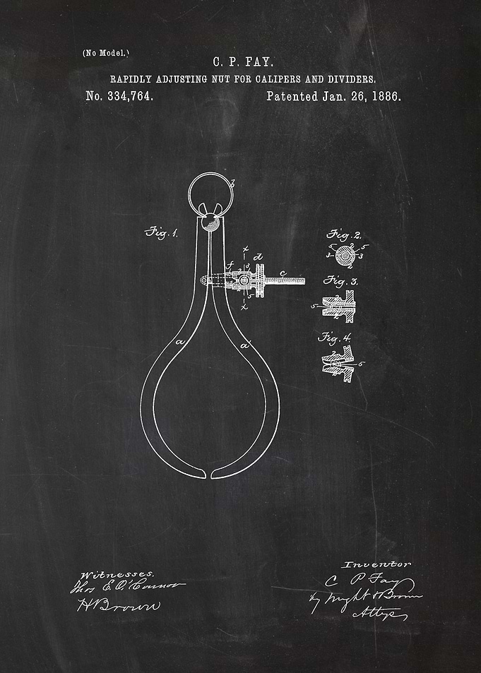1886 Rapidly Adjusting Nut for Calipers