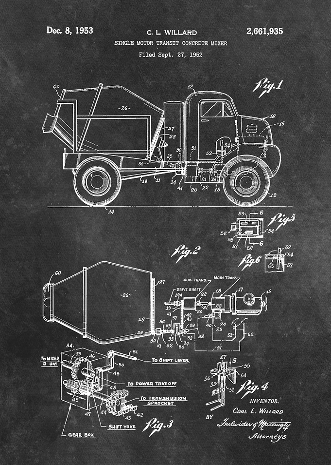 patent art Willard Single