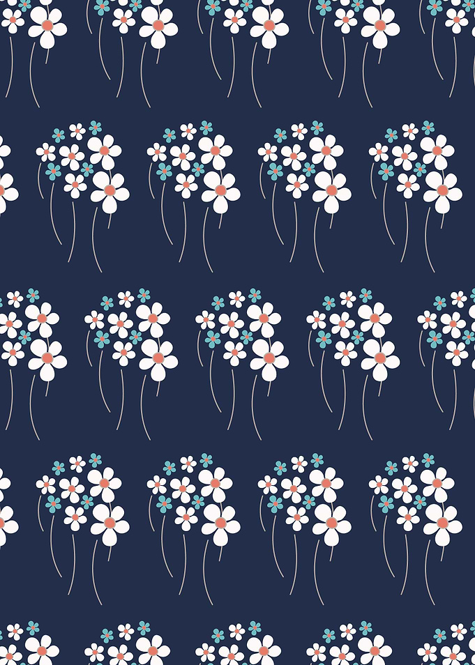 Textile Floral Pattern 05