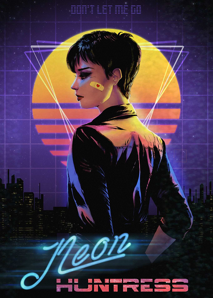 Neon Huntress