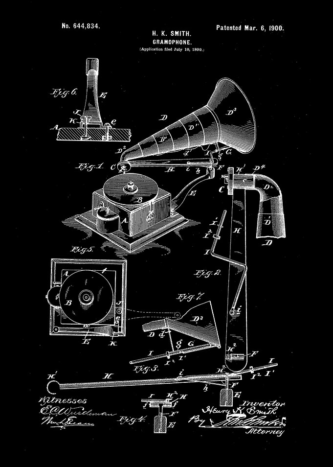 patent gramophone