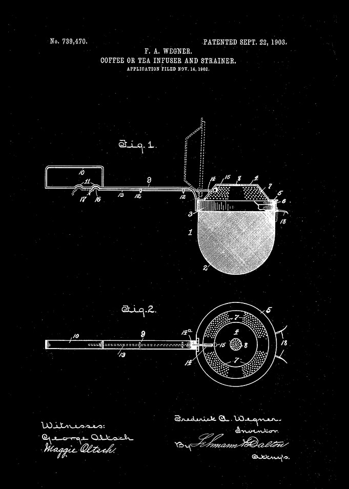 patent coffee or tea infu