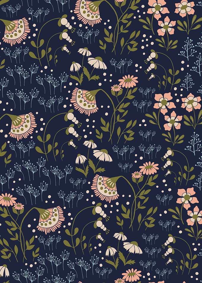 Textile Floral Pattern 04