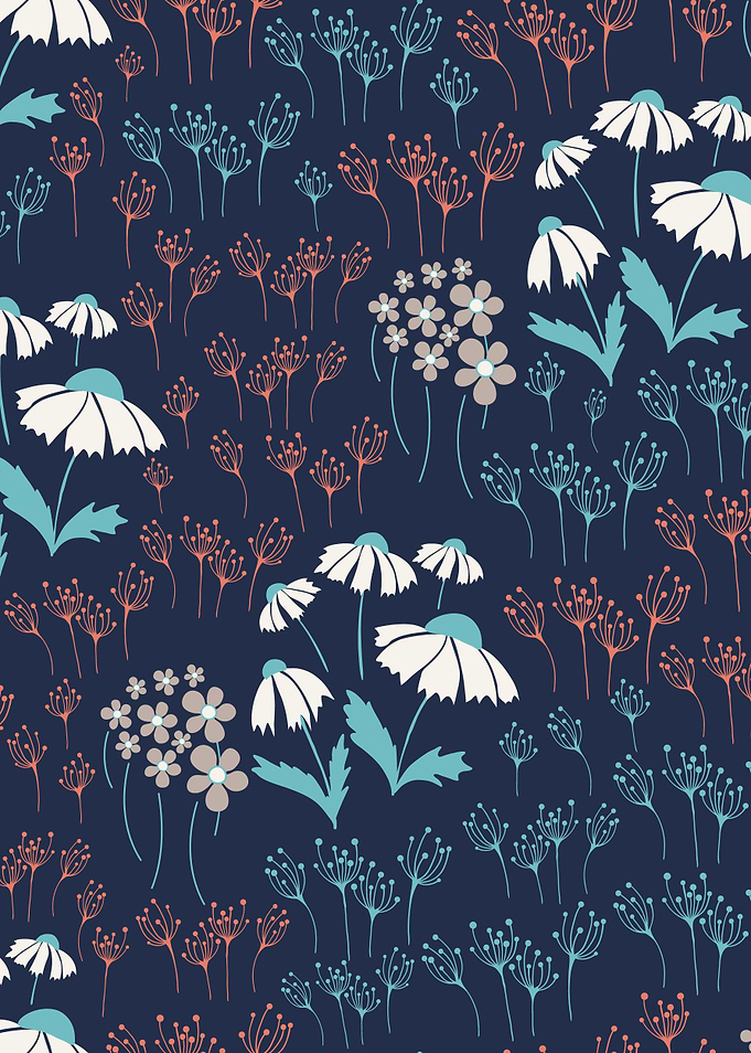 Textile Floral Pattern 03
