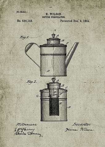 1894 Coffee Percolator - P