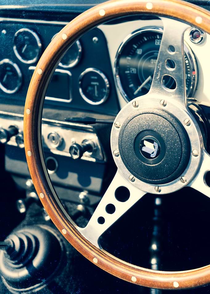 Old Triumph Wheel
