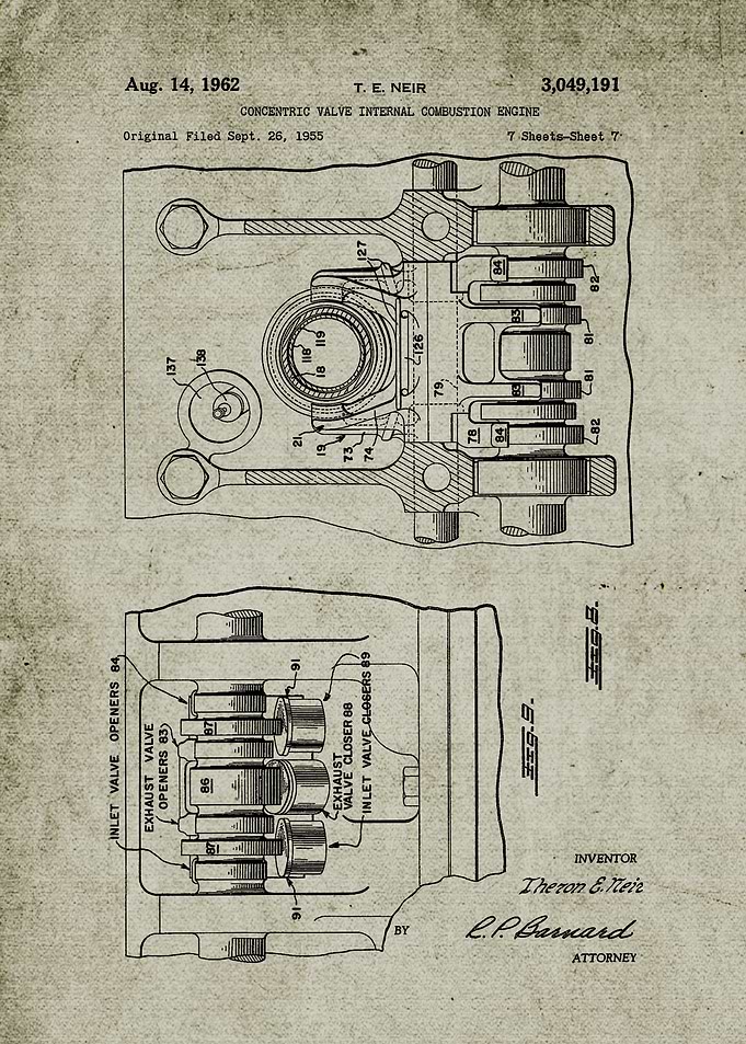 1955 Concentric Valve