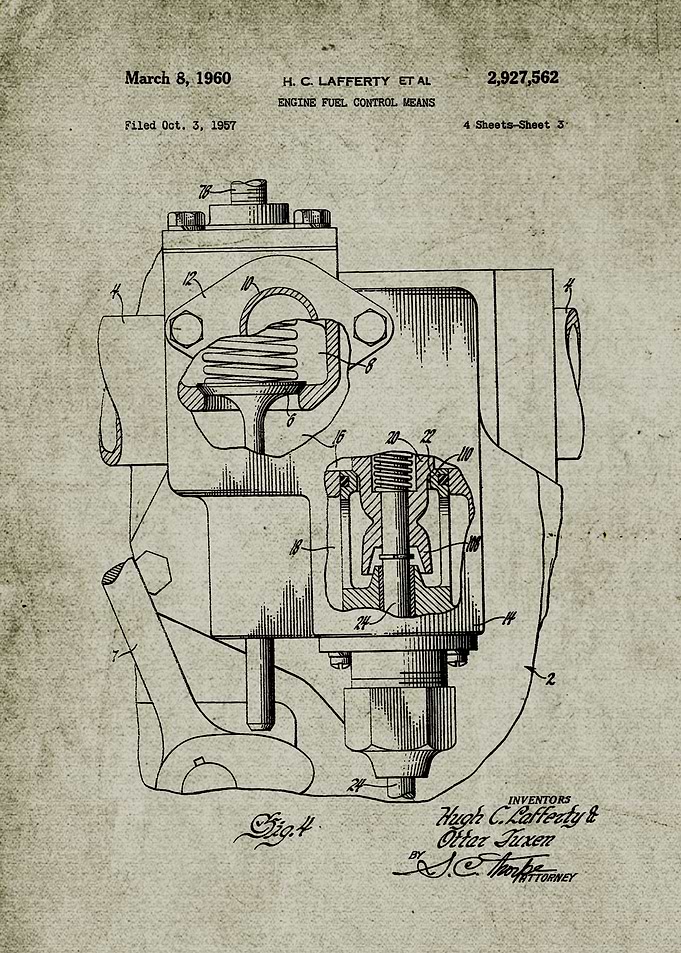1957 Engine Fuel Control