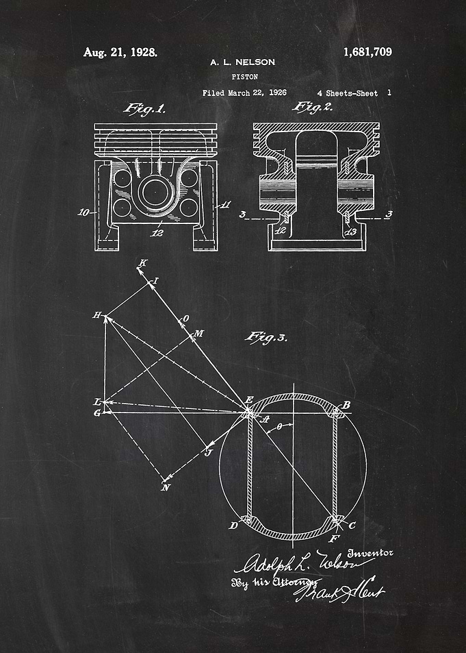 1926 Piston - Patent