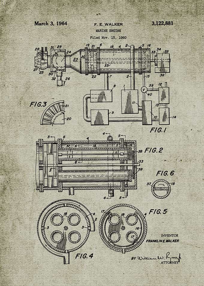 1960 Marine Engine