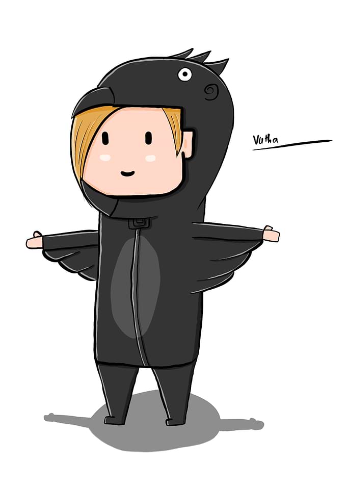 Raven Costume