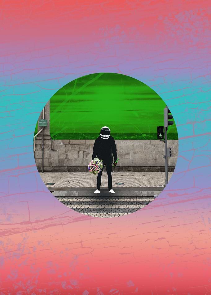 Man with a Helmet