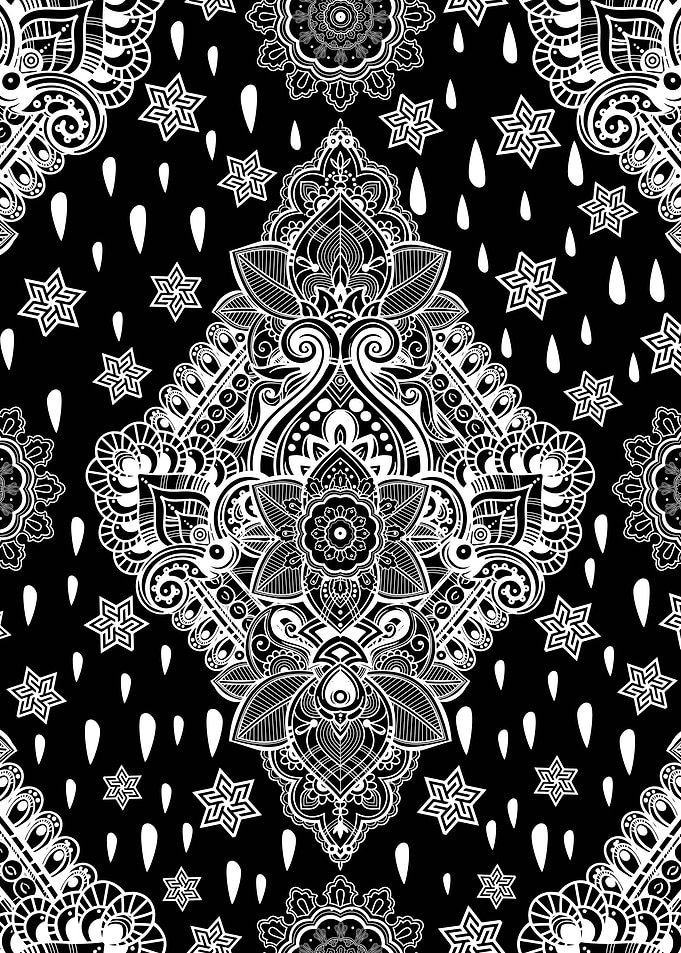 BW Mandala Paisley 05