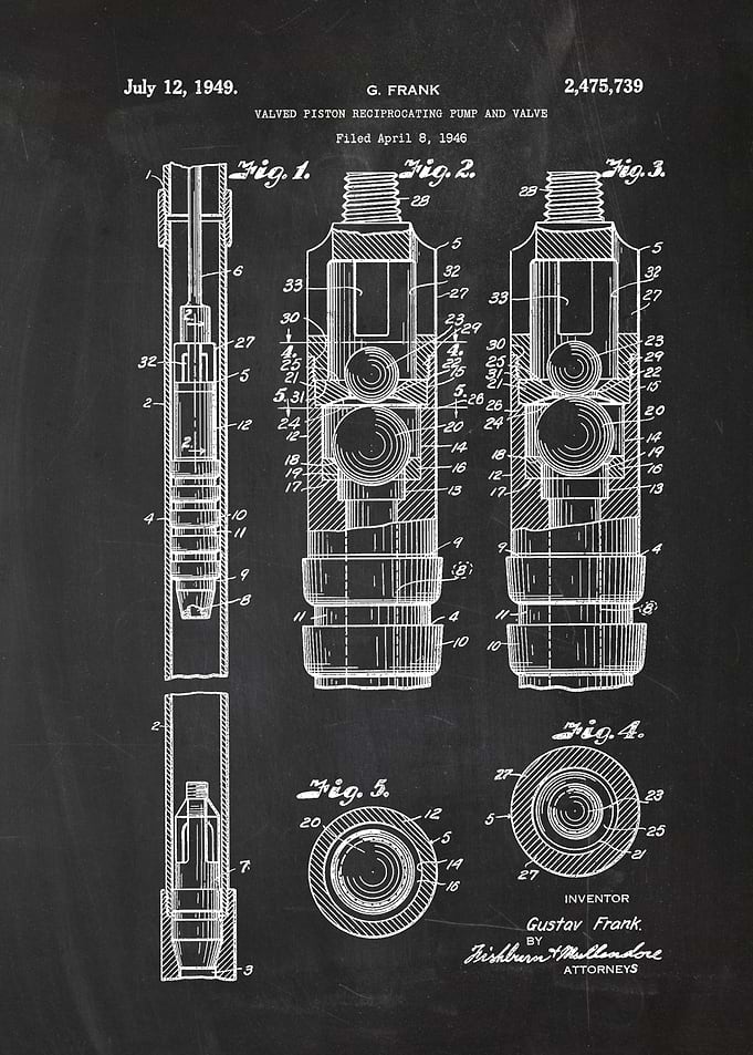 1946 Valved Piston