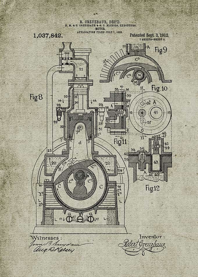 1912 Motor-Patent