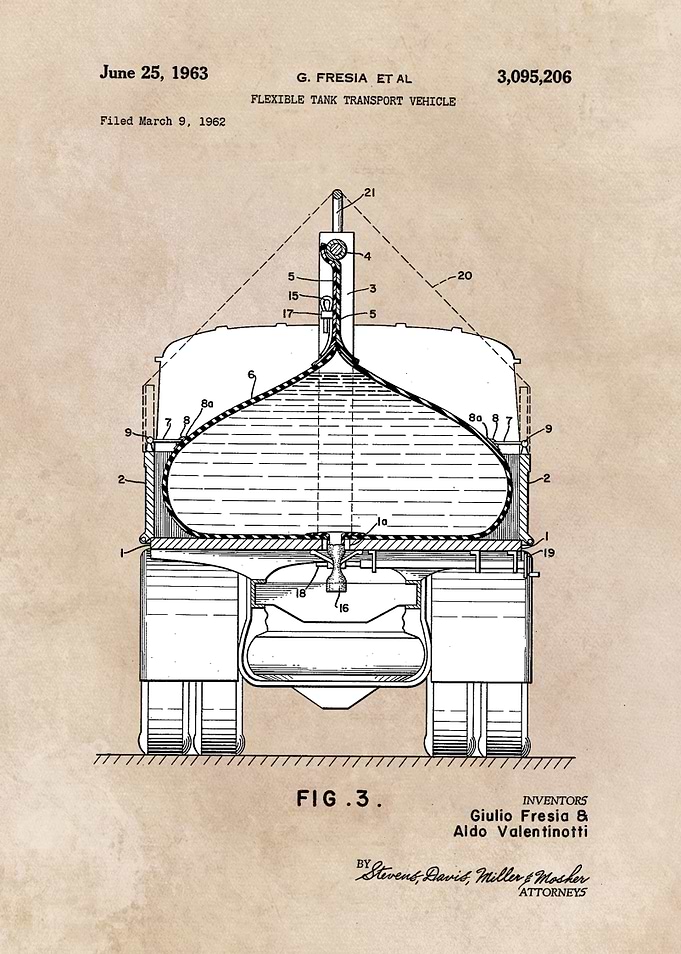 patent Fresia 1963 Flexibl
