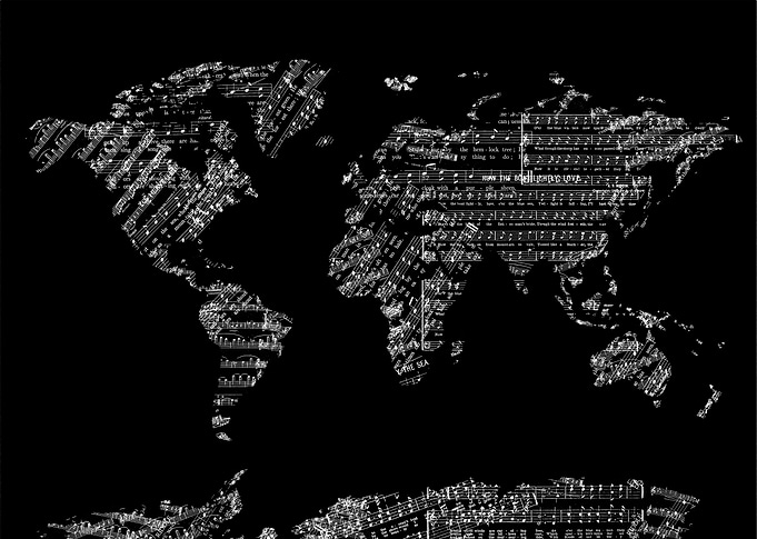 world map music 2