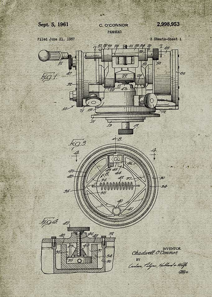1957 Panhead-Patent