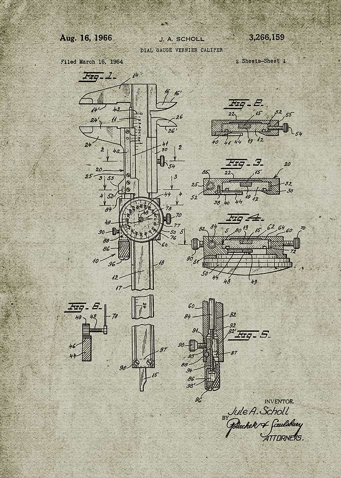 1964 Dial Caliper