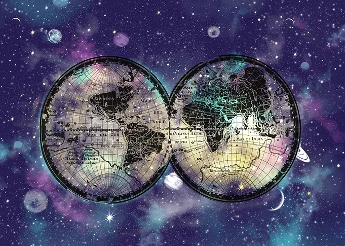 world map vintage 6