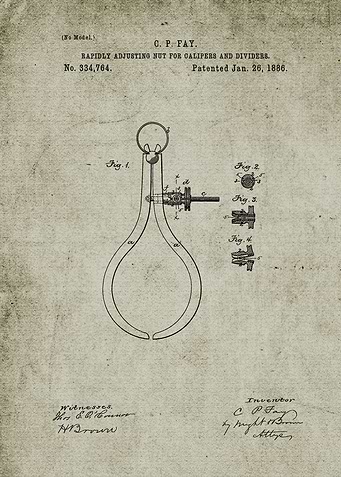 1886 Nut for Calipers