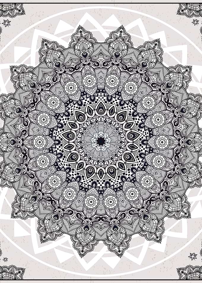 BW Mandala Paisley 08