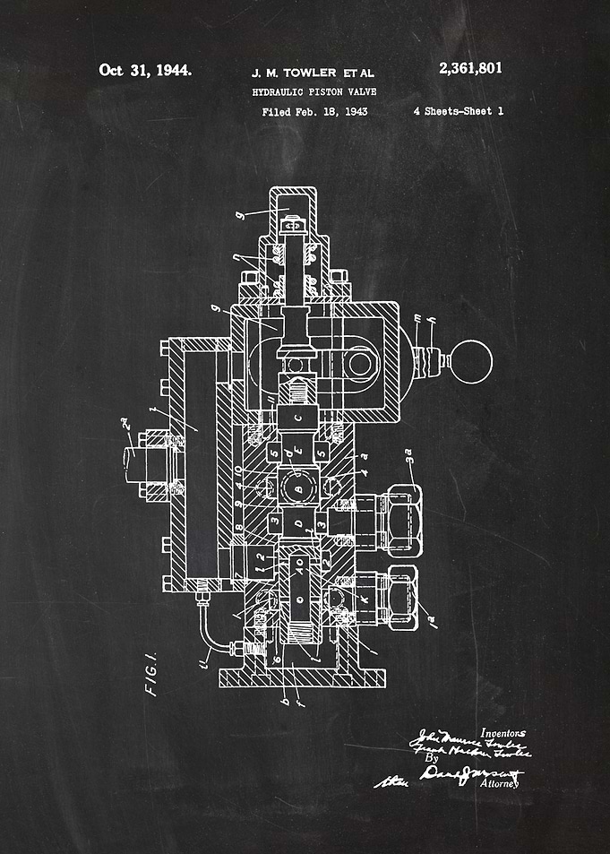 '43 Hydraulic Piston Valve