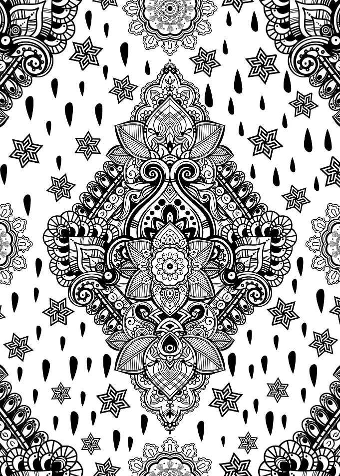 BW Mandala Paisley 02