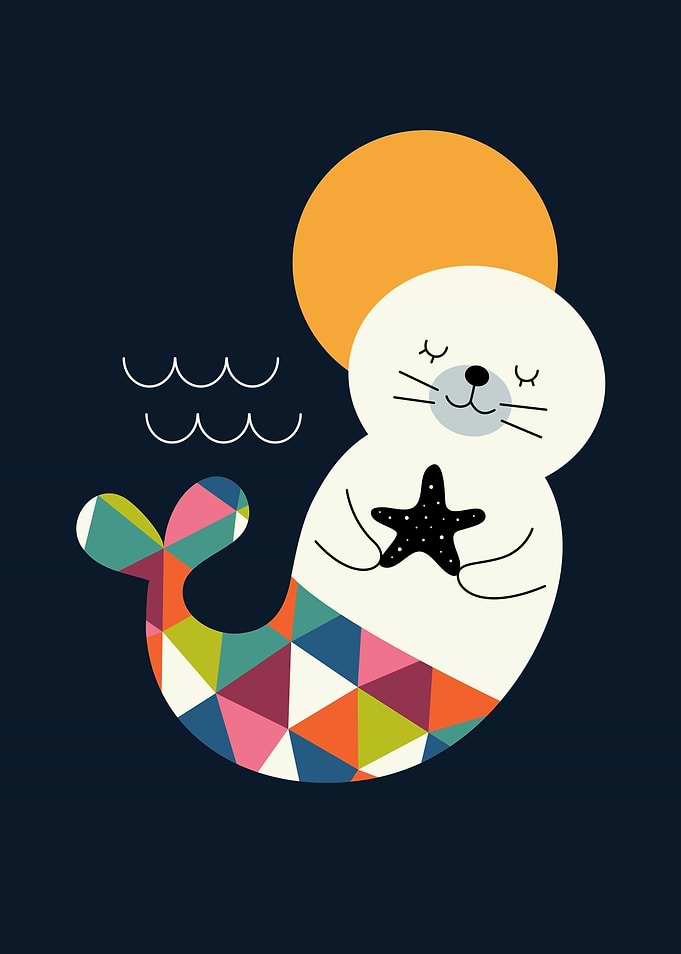 Seals Mermaid