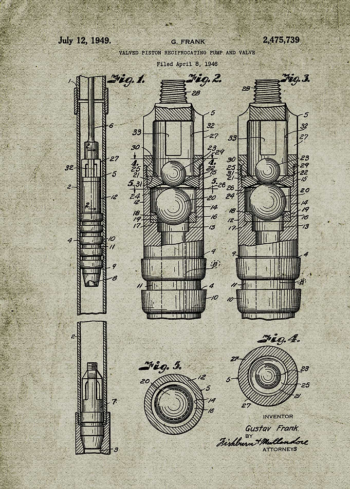 1946 Valved Piston