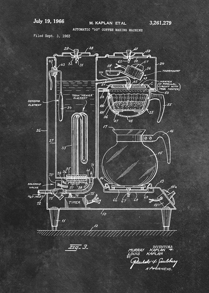 Kaplan 1966 Automatic Coff