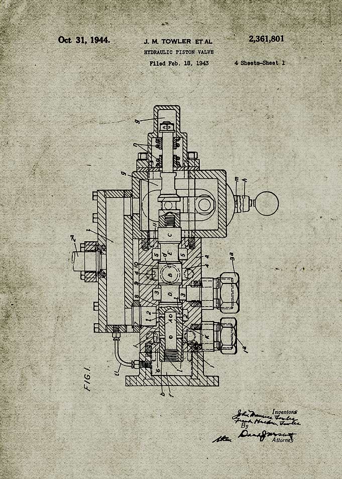 1943 Hydraulic Piston