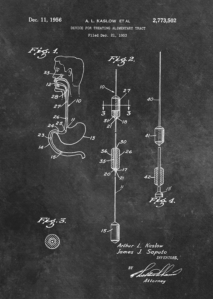 Kaslow 1956 Device for tre