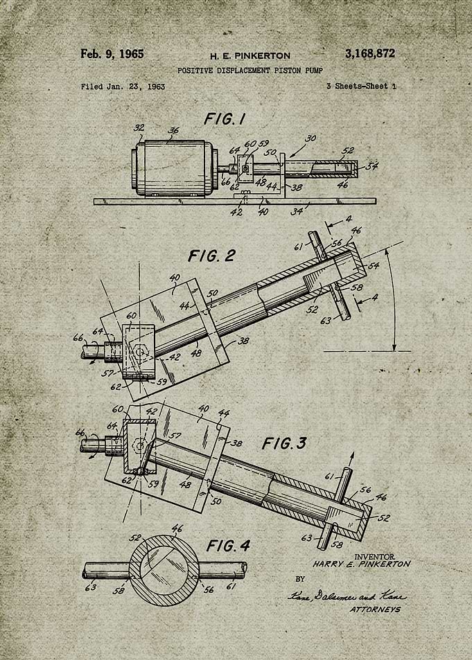 1963 Piston Pump
