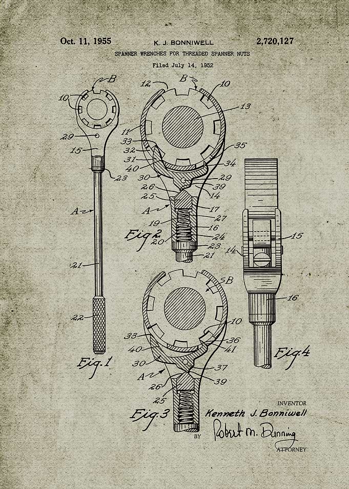1952 Spanner Wrench