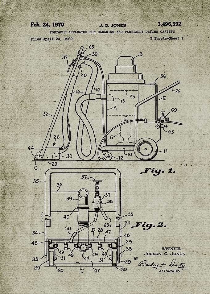 1969 Carpet Cleaner