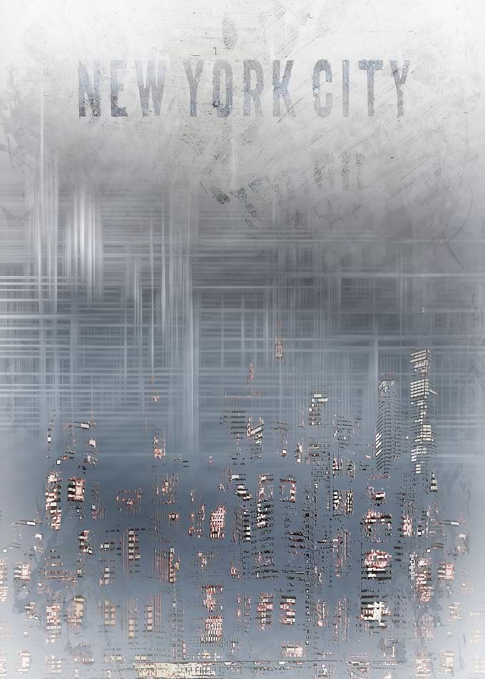 Modern Art NYC Skylines