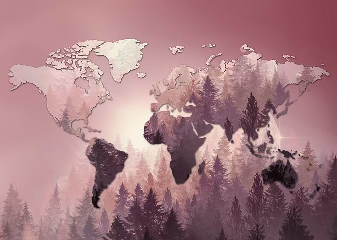 world map forest 4