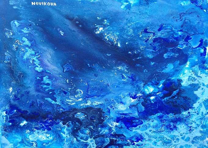 Blue unknown World