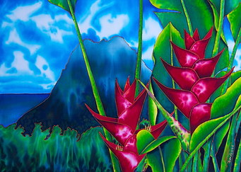 Heliconia & Gros Piton