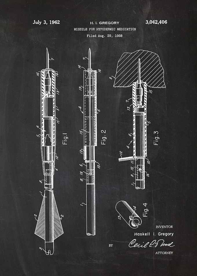 Missile for Hypodermic Med