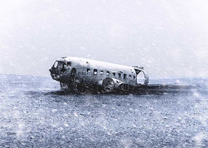 the plane