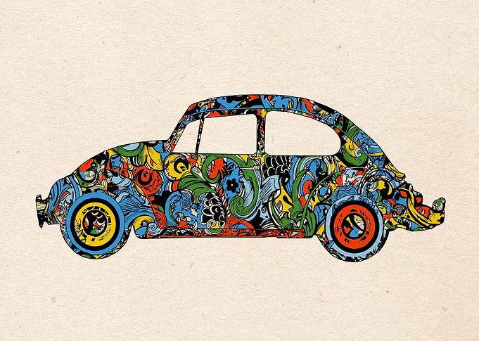 retro car 3